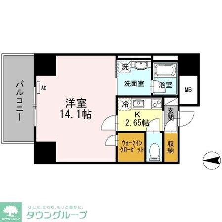Blancasa久屋大通の物件間取画像